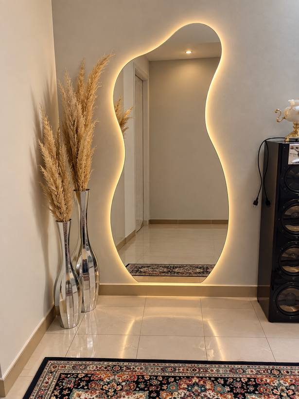 آینه قدی طرح دفرمه